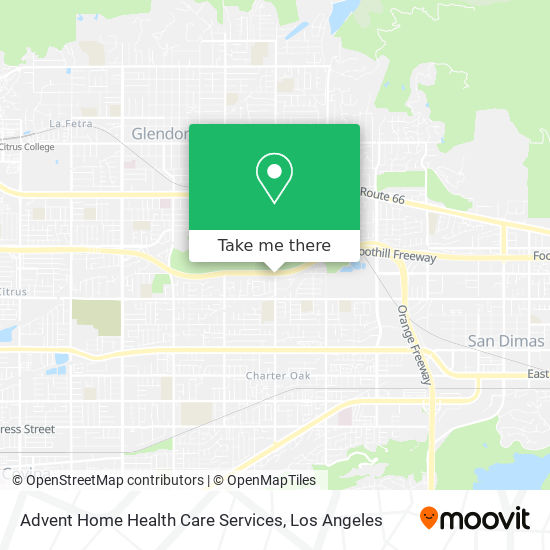 Mapa de Advent Home Health Care Services