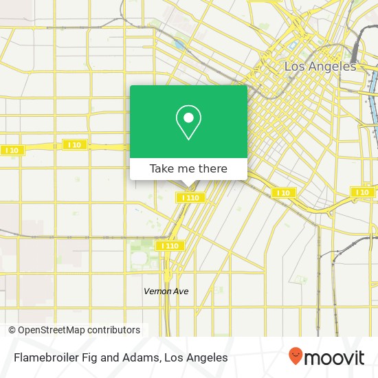Mapa de Flamebroiler Fig and Adams