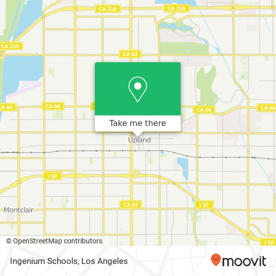 Mapa de Ingenium Schools