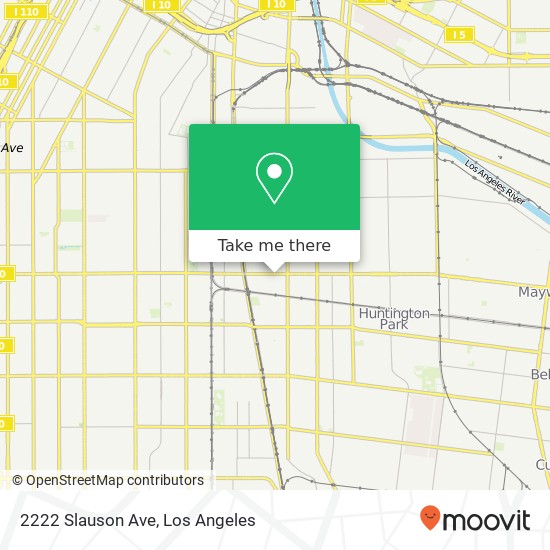 Mapa de 2222 Slauson Ave