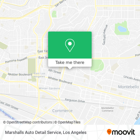 Marshalls Auto Detail Service map