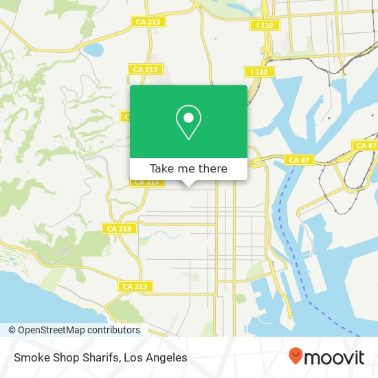 Smoke Shop Sharifs map
