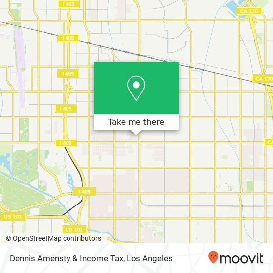 Dennis Amensty & Income Tax map