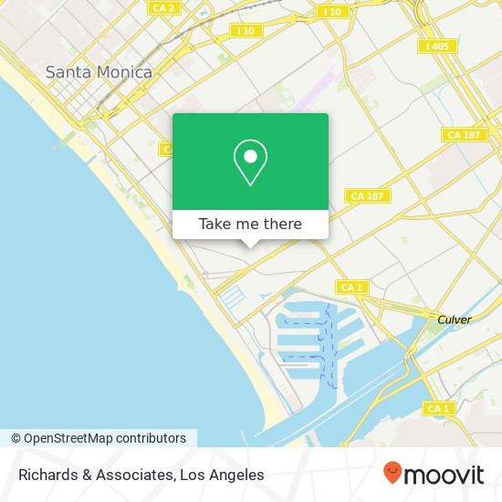 Mapa de Richards & Associates