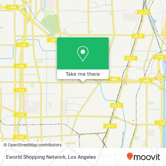 Eworld Shopping Network map