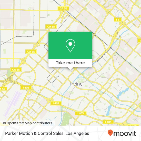 Parker Motion & Control Sales map
