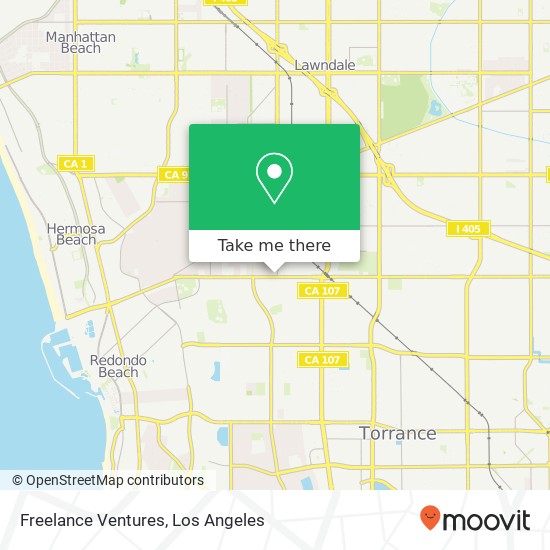 Freelance Ventures map