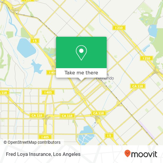 Fred Loya Insurance map