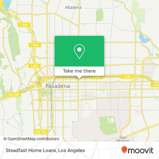 Steadfast Home Loans map
