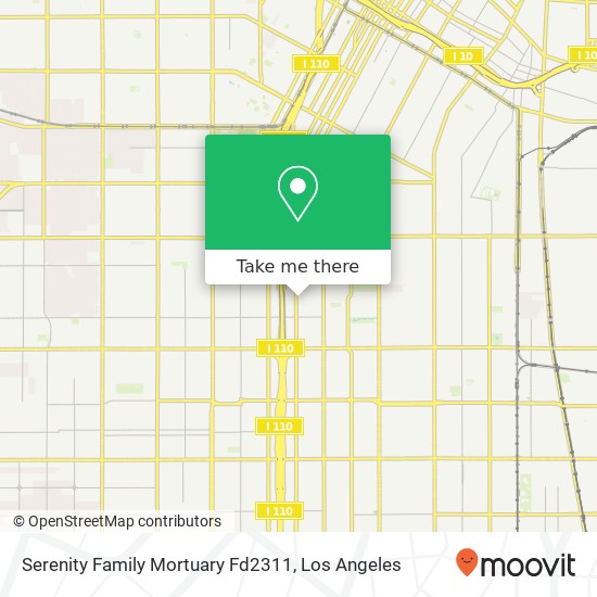 Serenity Family Mortuary Fd2311 map