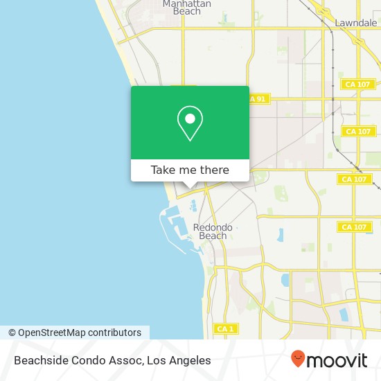 Beachside Condo Assoc map