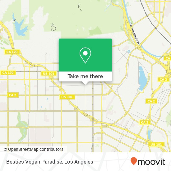 Mapa de Besties Vegan Paradise