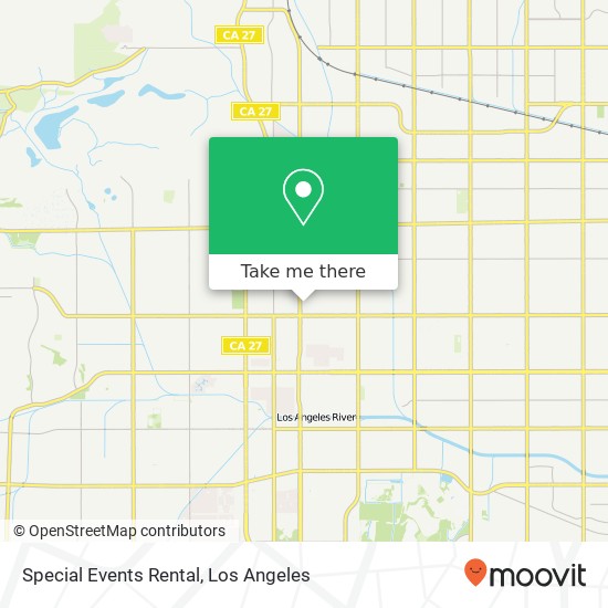 Special Events Rental map