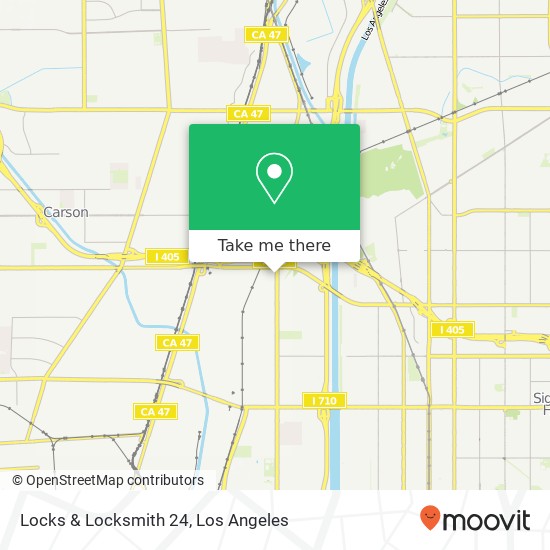 Locks & Locksmith 24 map