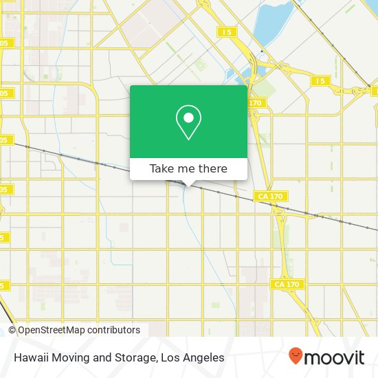 Hawaii Moving and Storage map