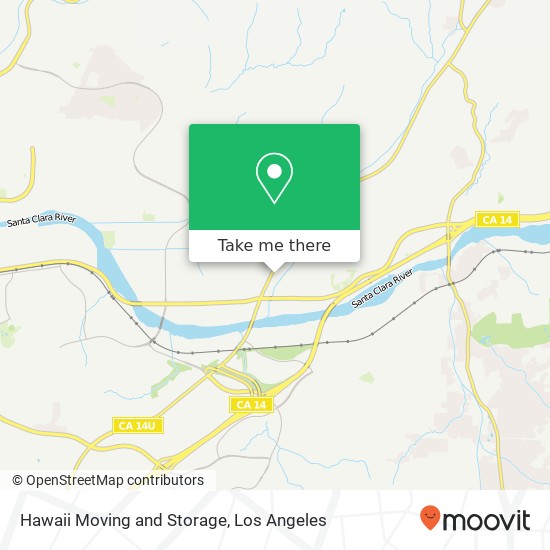 Hawaii Moving and Storage map