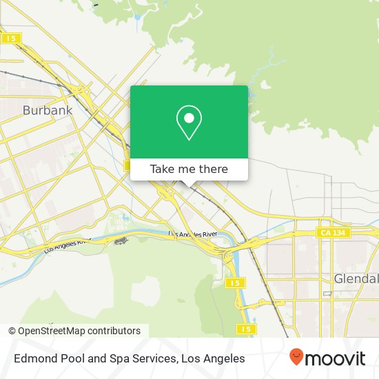 Mapa de Edmond Pool and Spa Services