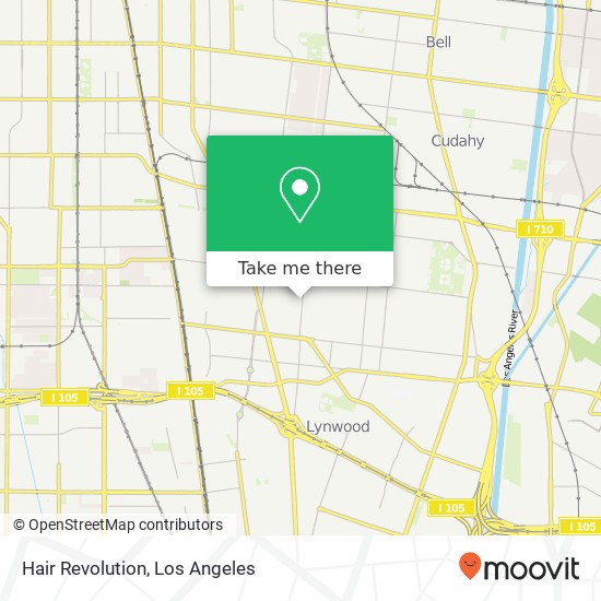 Hair Revolution map