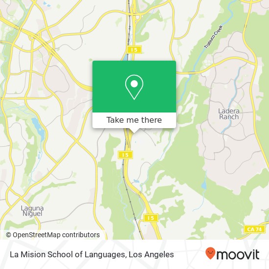 La Mision School of Languages map