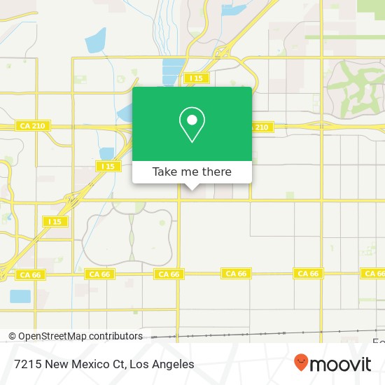 Mapa de 7215 New Mexico Ct