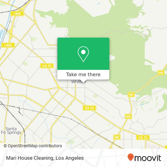 Mari House Cleaning map