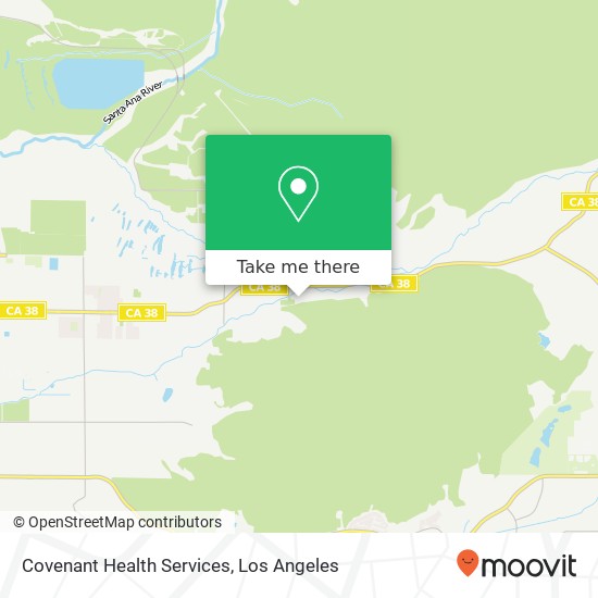 Covenant Health Services map