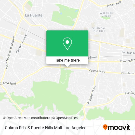 Mapa de Colima Rd / S Puente Hills Mall