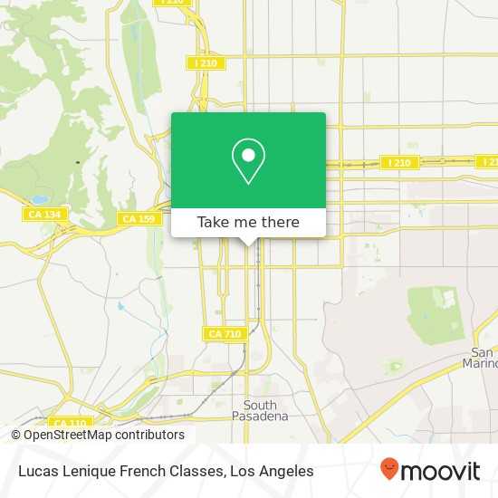 Lucas Lenique French Classes map