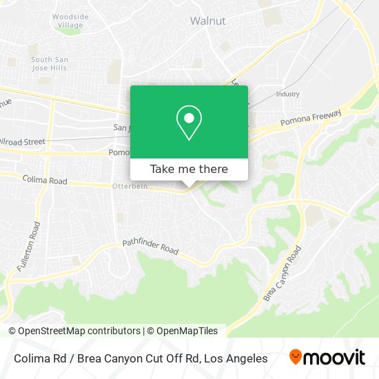 Colima Rd / Brea Canyon Cut Off Rd map