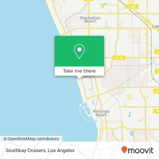 Southbay Cruisers map