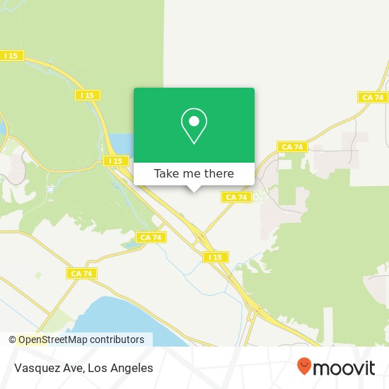 Mapa de Vasquez Ave