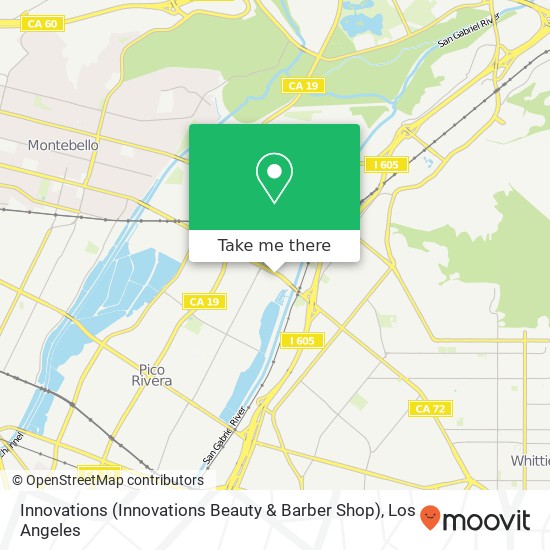 Mapa de Innovations (Innovations Beauty & Barber Shop)