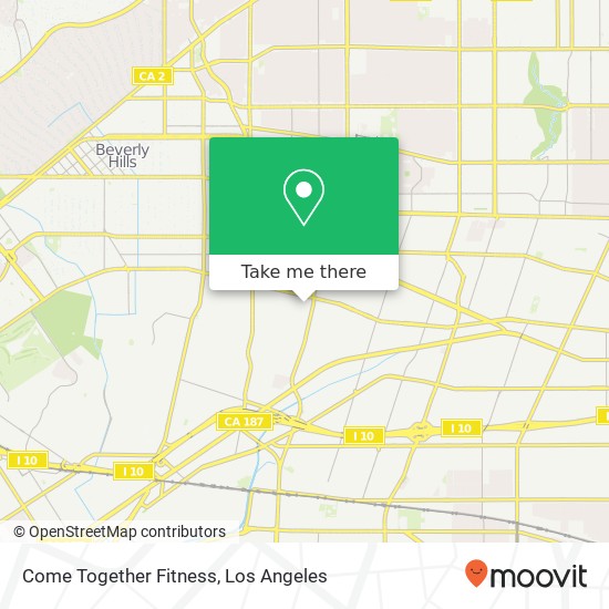 Come Together Fitness map