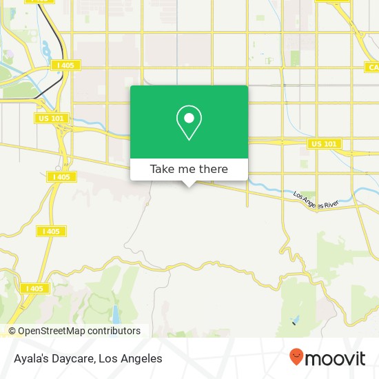 Ayala's Daycare map