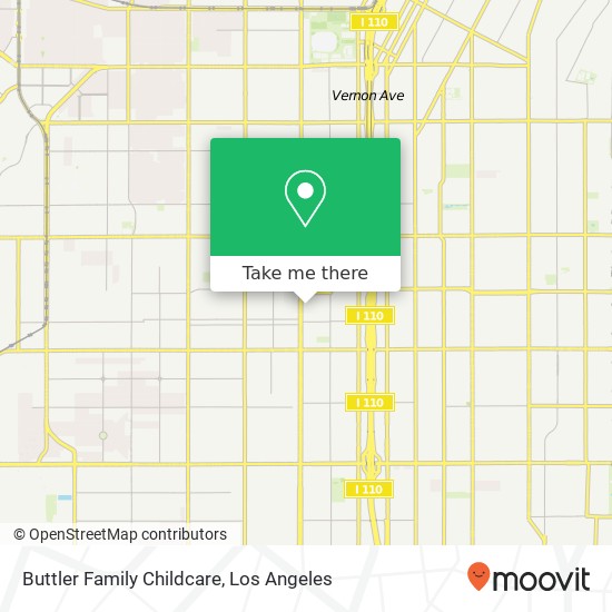 Buttler Family Childcare map