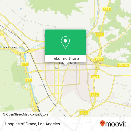 Mapa de Hospice of Grace