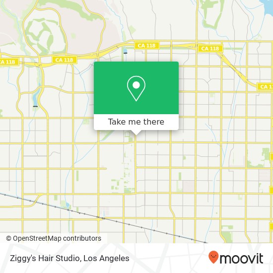 Ziggy's Hair Studio map