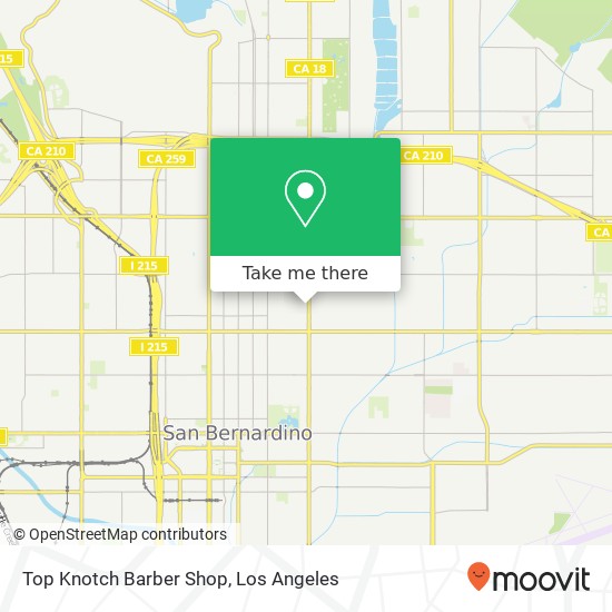 Top Knotch Barber Shop map