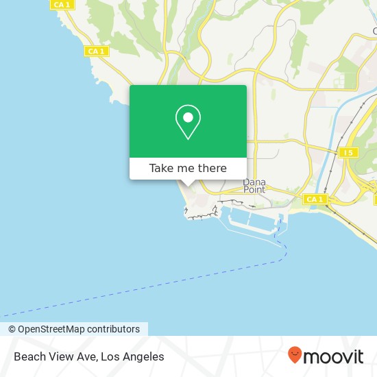 Mapa de Beach View Ave