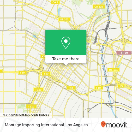 Montage Importing International map