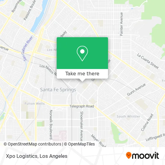 How To Get To Xpo Logistics In Santa Fe Springs By Bus Or Train