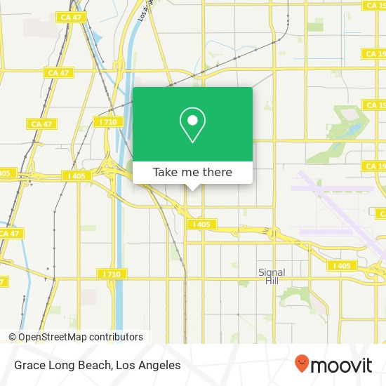 Grace Long Beach map