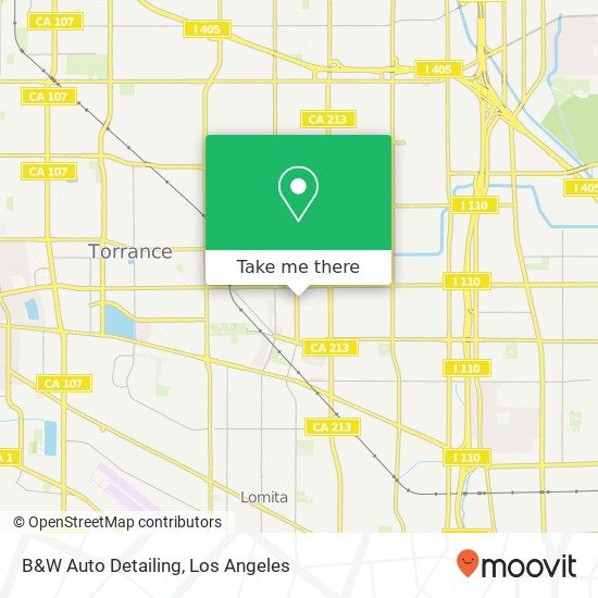 B&W Auto Detailing map