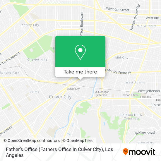 Father's Office (Fathers Office In Culver City) map