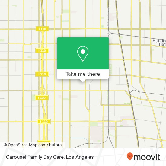 Carousel Family Day Care map