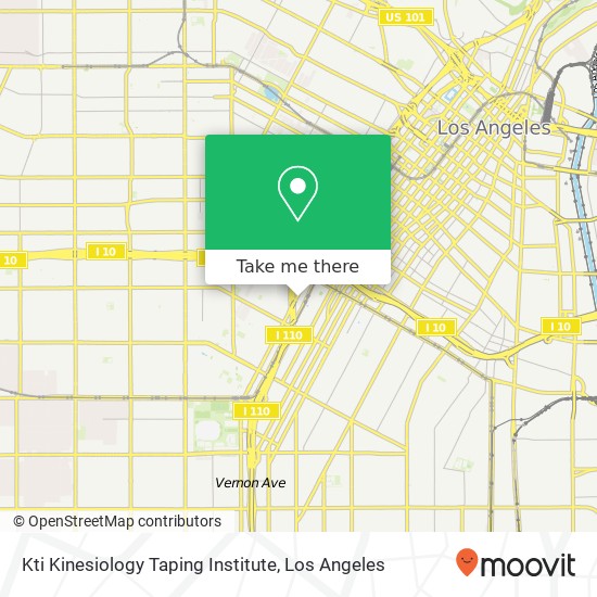 Mapa de Kti Kinesiology Taping Institute