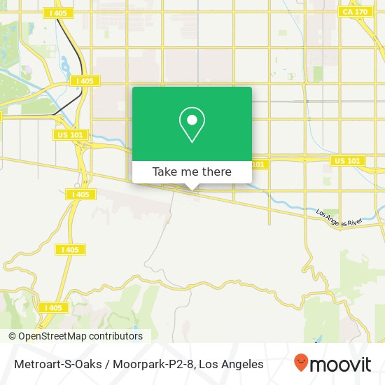 Metroart-S-Oaks / Moorpark-P2-8 map