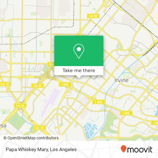 Papa Whiskey Mary map