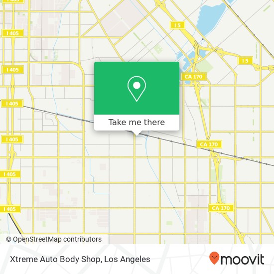 Xtreme Auto Body Shop map