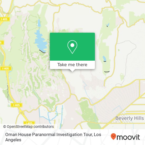 Oman House Paranormal Investigation Tour map